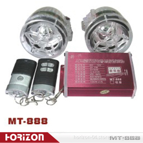Motorcycle Audio Series Car Horn, Woofer with Amplifier, Subwoofer Speaker (MT-888)